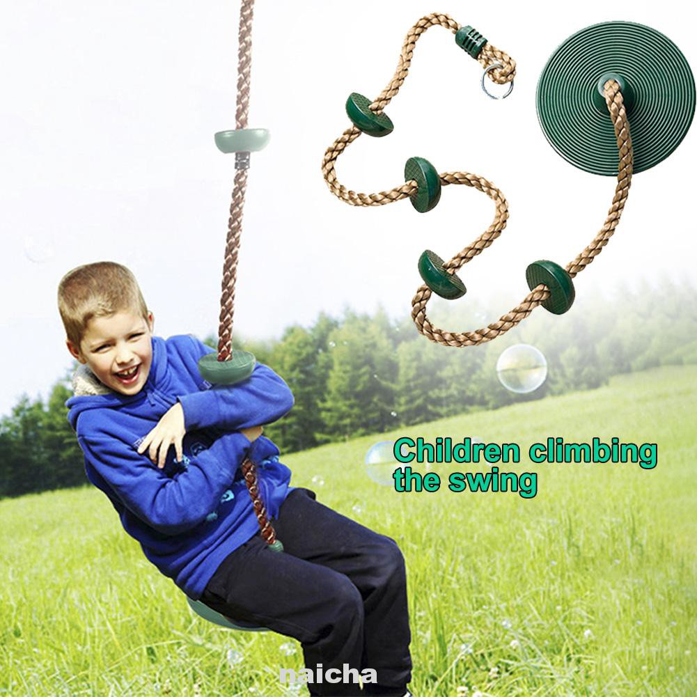 Cây treo dây leo trong vườn nhà làm xích đu với tấm đứng tập thể dục đồ chơi dành cho trẻ em