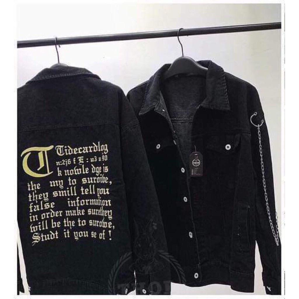 Áo Khoác Jean Nam 🔵 𝐅𝐑𝐄𝐄 𝐒𝐇𝐈𝐏 🔵 Áo Khoác Nam Đẹp Co Giãn Hàng Quảng Châu Thời Trang Hpfashion - Akjn01 | BigBuy360 - bigbuy360.vn