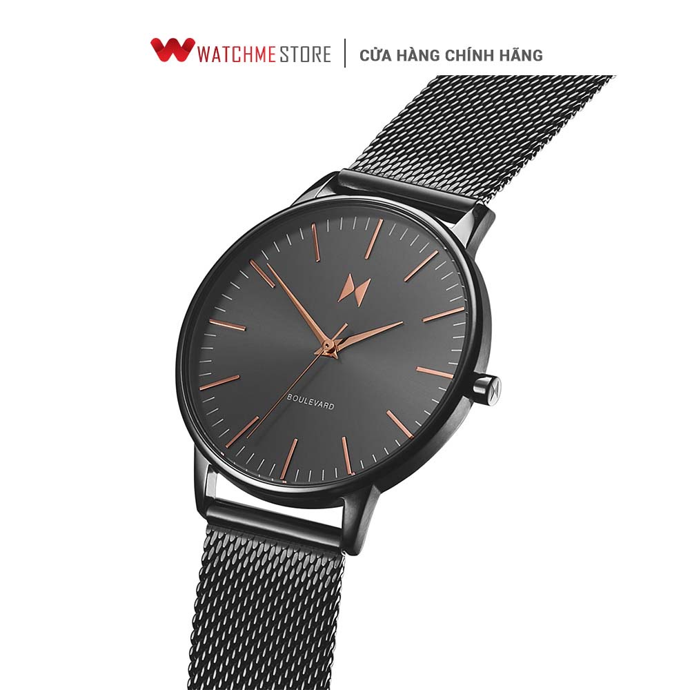 [ ĐẶC BIỆT 18-29.07 - VOUCHER 10%] - Đồng hồ Nữ MVMT dây thép không gỉ 38mm - D-MB01-GUM