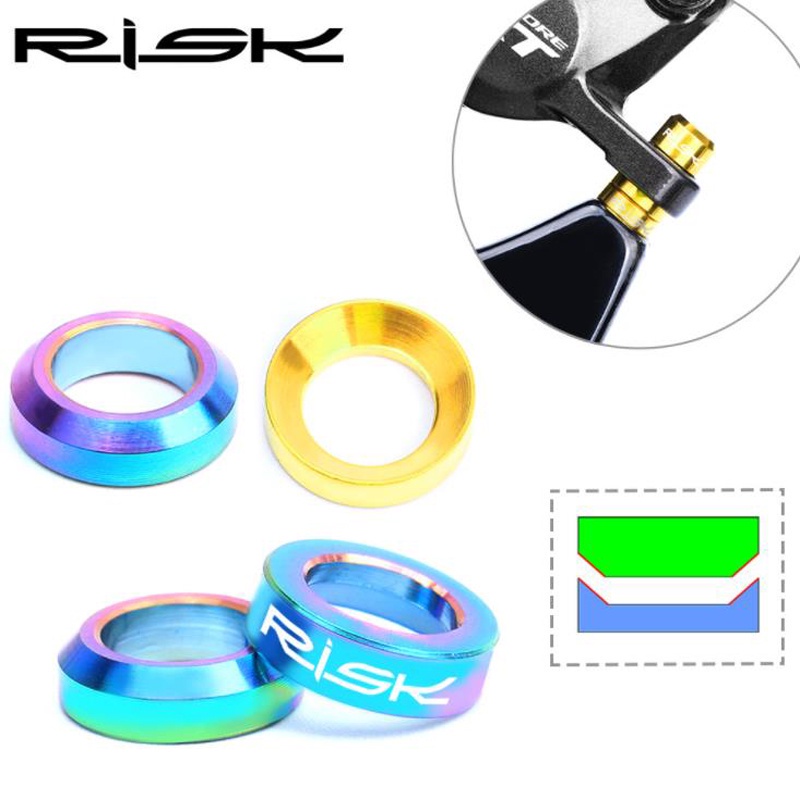 Set 4 Vòng Đệm Phanh Xe Đạp Leo Núi BMX M6 Bằng Titan Cao Cấp