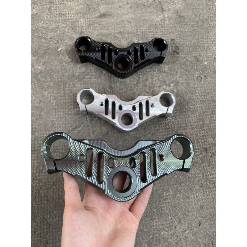 NEW 100% - Chảng 3 xe Raider Satria, 3 màu như hình. Nhôm CNC