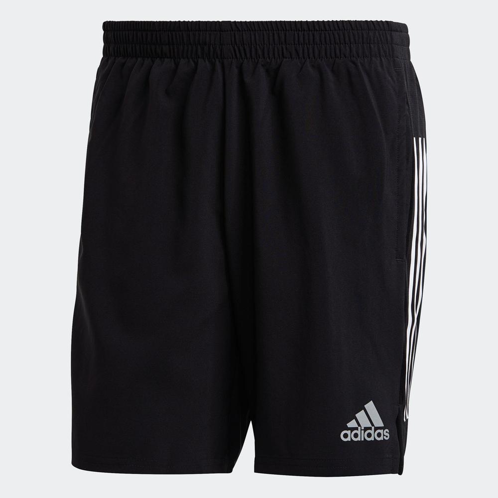 Quần Ngắn adidas RUNNING Nam Quần short 3 Sọc Own the Run Màu đen GQ9352