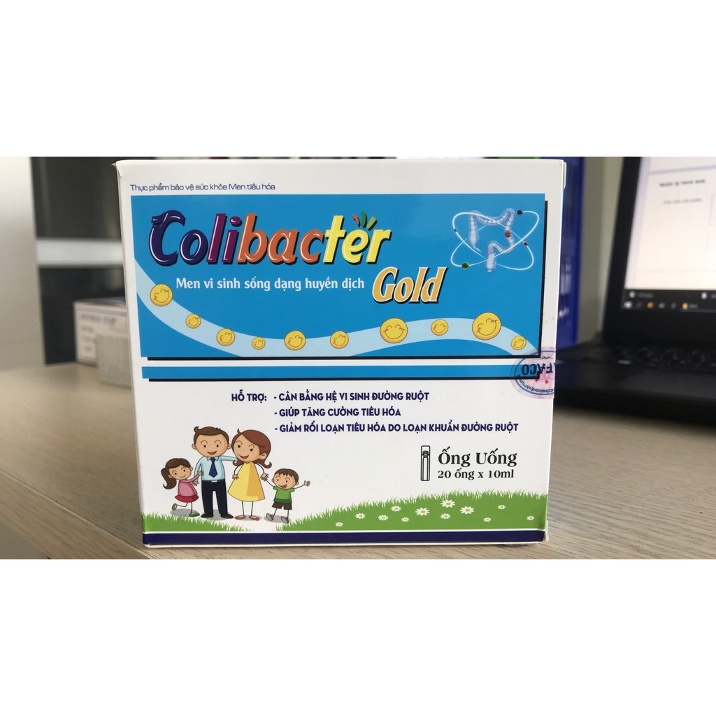 COLIBACTER GOLD - Men vi sinh sống công nghệ Bạch Mai MỚI NHẤT - Lợi khuẩn sống - Hộ trợ hiệu quả Rối Loạn Tiêu Hóa