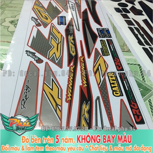 Tem rời winner GTR