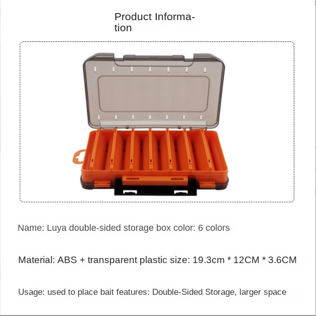 Hộp Gỗ 12/14 Ngăn Đựng Mồi Câu Cá Đa Năng Chống Thấm Nước