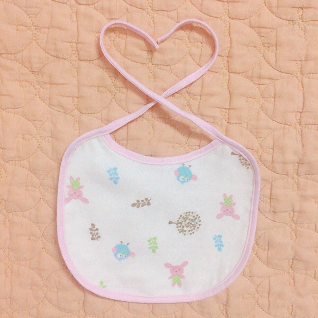 Yếm xô buộc dây xuất Nhật mềm mại siêu thấm hút cho bé | Minizon Kids