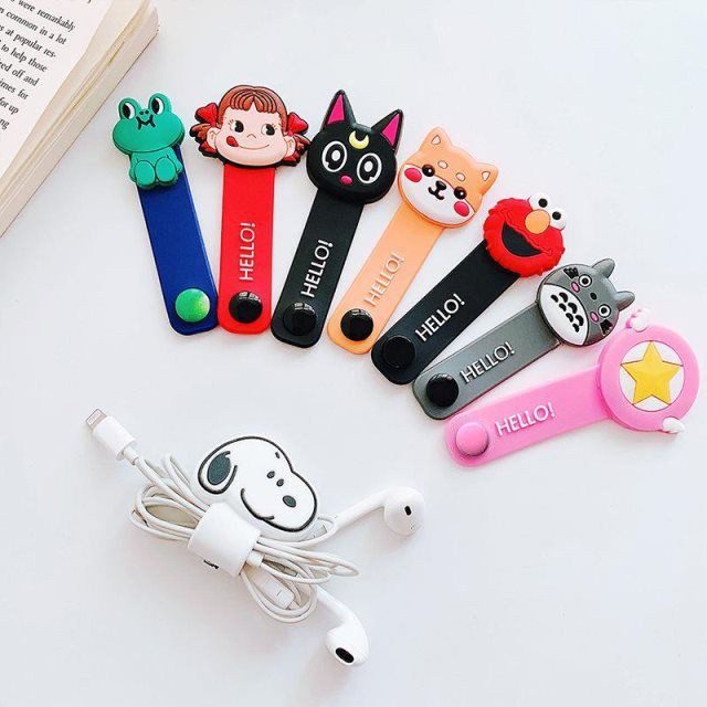 Vỏ silicon / Tai nghe Phim hoạt hình dễ thương Snoopy