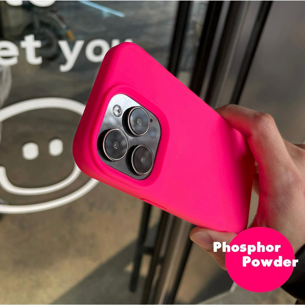 Ốp Điện Thoại Silicon Dẻo Màu Xanh Lá Huỳnh Quang Cho iPhone 11 12 13 14 Pro MAX 6 7 8 Plus X XS MAX XR 13 Pro MAX