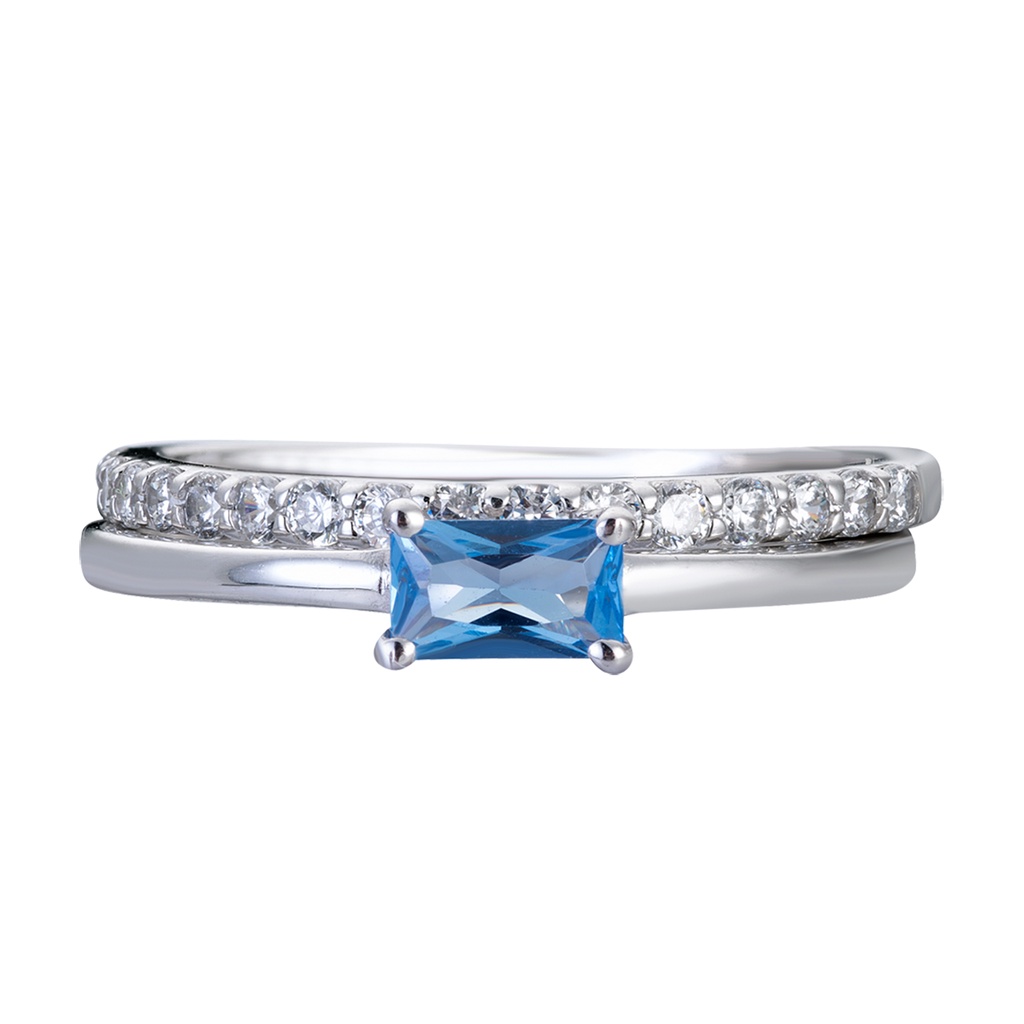 Nhẫn Bạc đính đá Sythentic PNJSilver ZTXMK000055