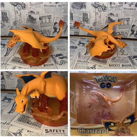 Mô hình Pokemon rồng lửa charizard cấp 3