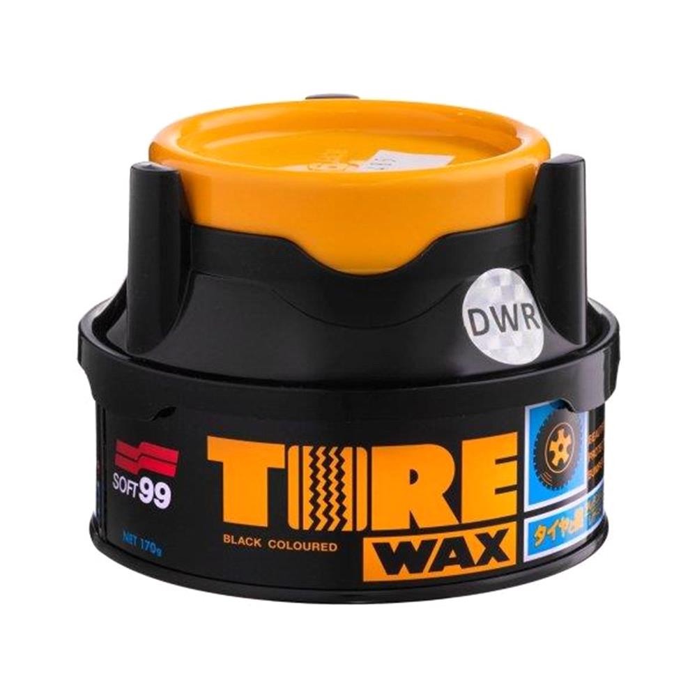 Sáp phủ bóng lốp xe Tire Black Wax - Soft99 ( Tạo Độ Đen Thời Gian Dài ) chính hãng Nhật Bản