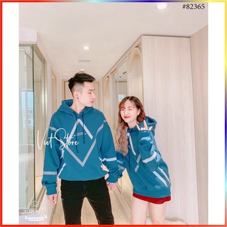 Áo hoodie nam nữ ulzzang nỉ alan walker dưới 65kg - áo khoác xanh dáng rộng g0125