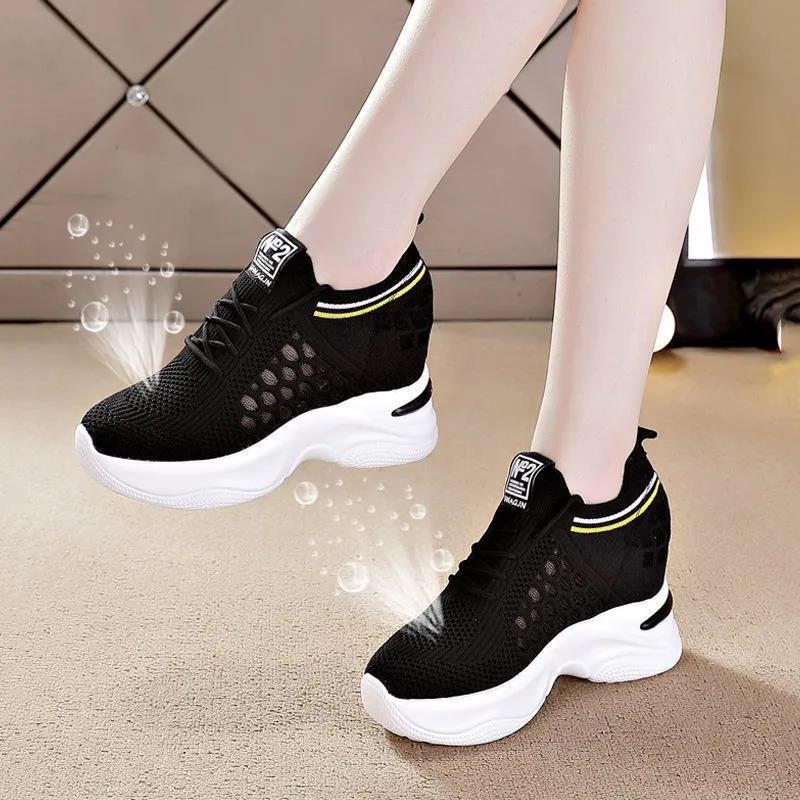 Giầy thể thao nữ độn đế hàng có sẵn