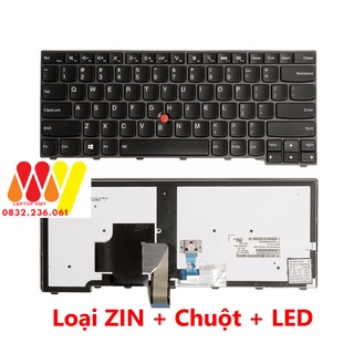 Bàn phím laptop lenovo ibm thinkpad t440 t440p t440s t450 t450s t431s e431 t460 e440- new 100%