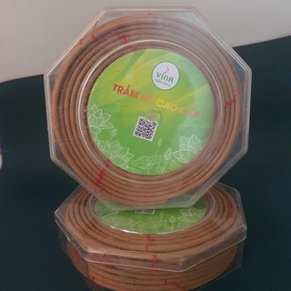 Nhang khoanh trầm hương 24h 100% organic - trầm hương tự nhiên vina