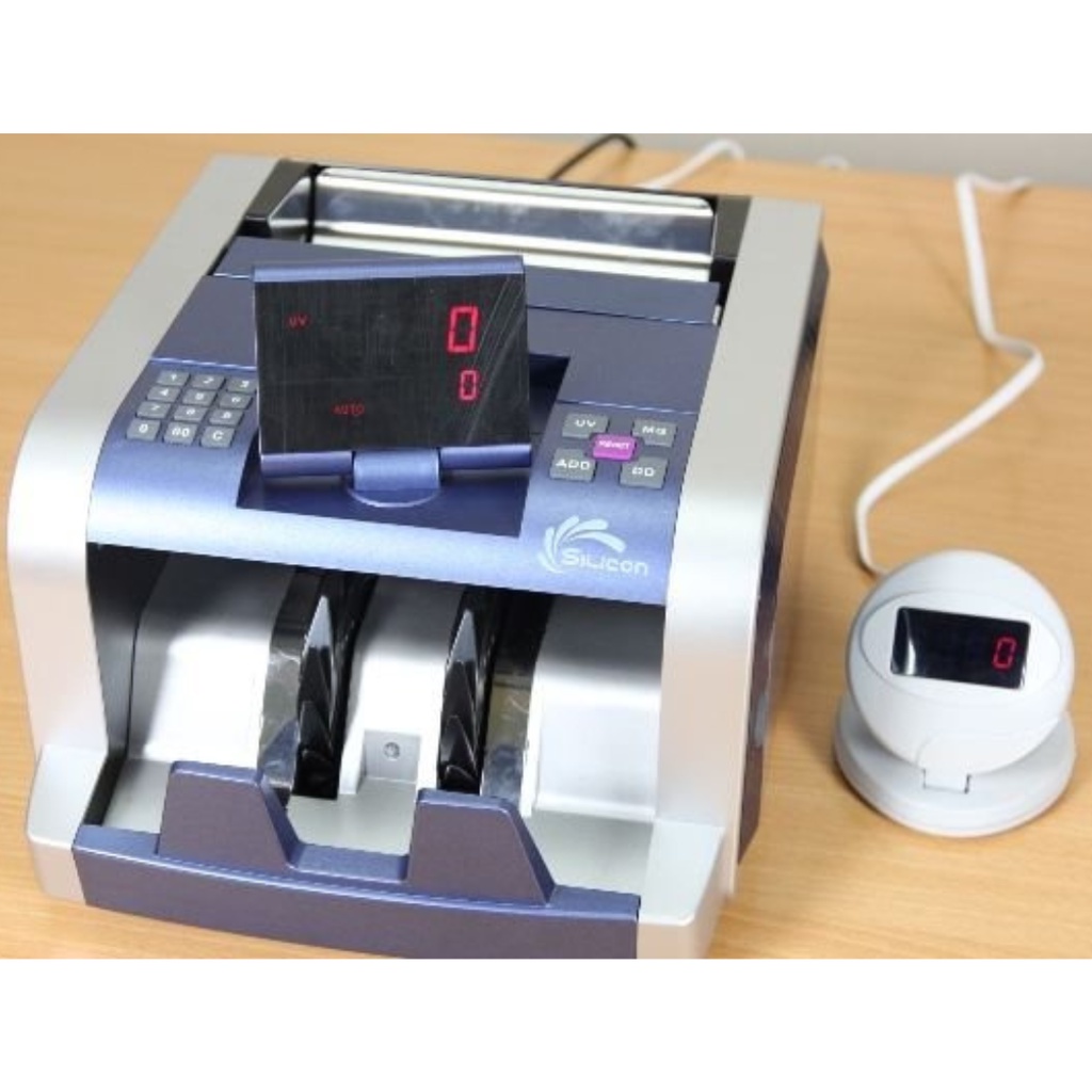 Máy Đếm Tiền Silicon Thế Hệ Mới MC-2300, Tự động, đếm tiền giấy và polime, VNĐ và ngoại tệ, cho doanh nghiệp, ngân hàng