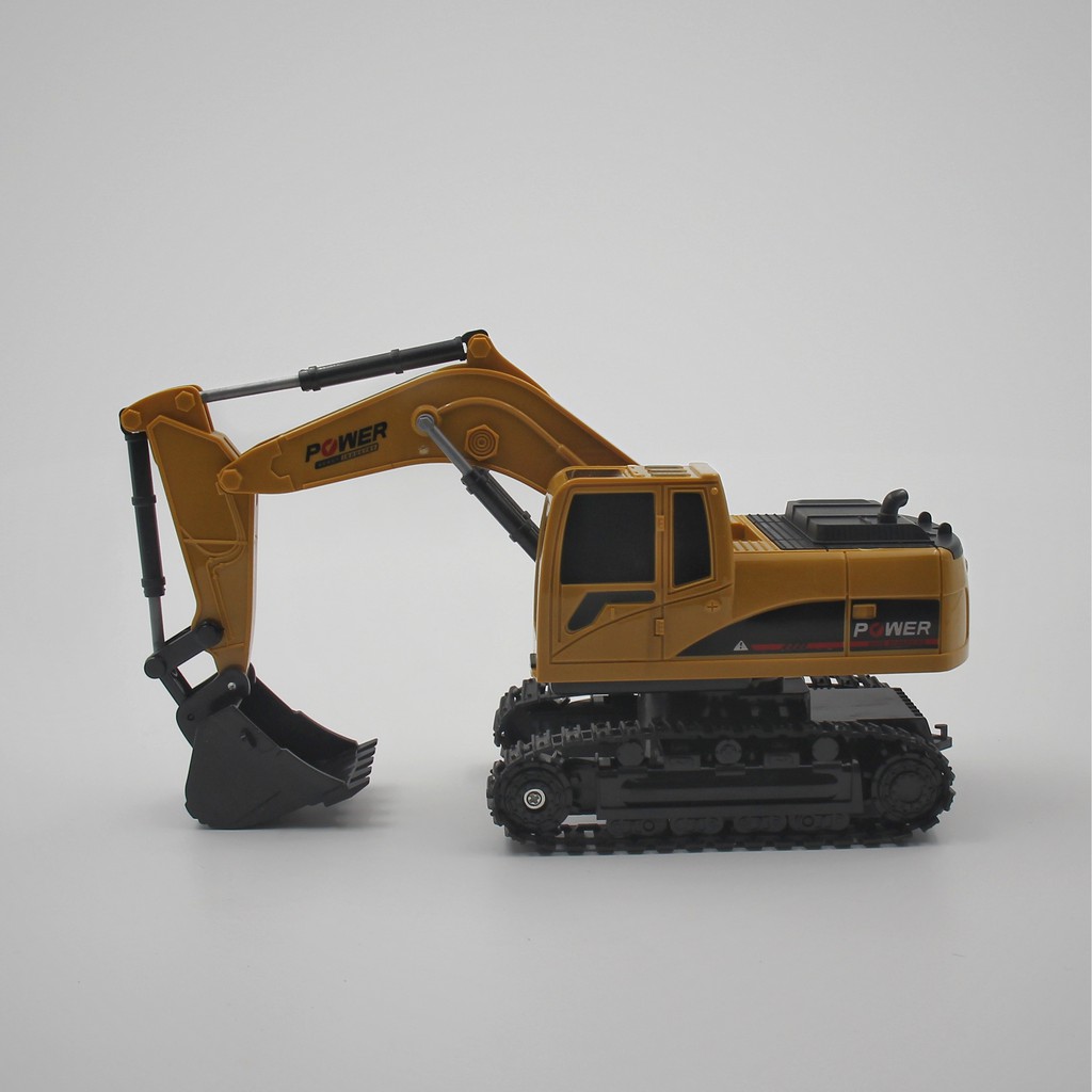 XE MÚC bánh xích BIN SẠC ĐIỀU KHIỂN TỪ XA, MÚC ĐẤT NHƯ THẬT