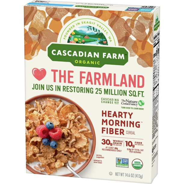Cereal ăn sáng Organic Cascadian Farm 413gr