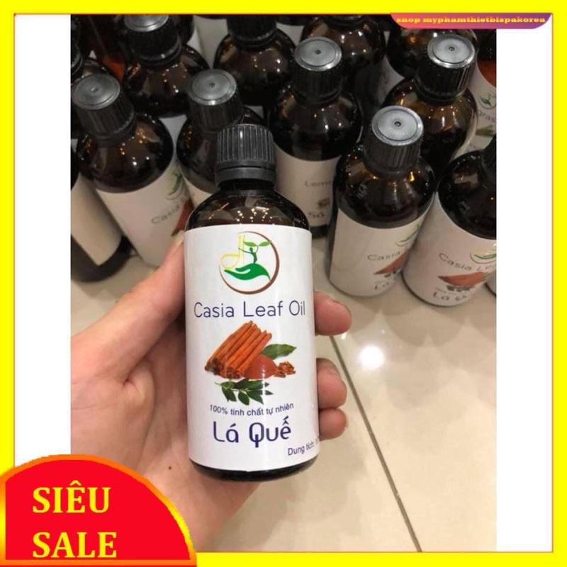 Tinh dầu  quế nguyên chất 100ml dùng trong spa thẫm mỹ viện