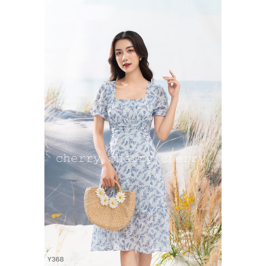 Váy hoa tiểu thư Y368
