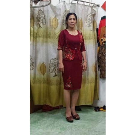 ĐẦM VETS DỰ TIỆC TRUNG NIÊN THIẾT KẾ CAO CẤP BIGSIZE Còn đỏ đô size L 55kg -60kg