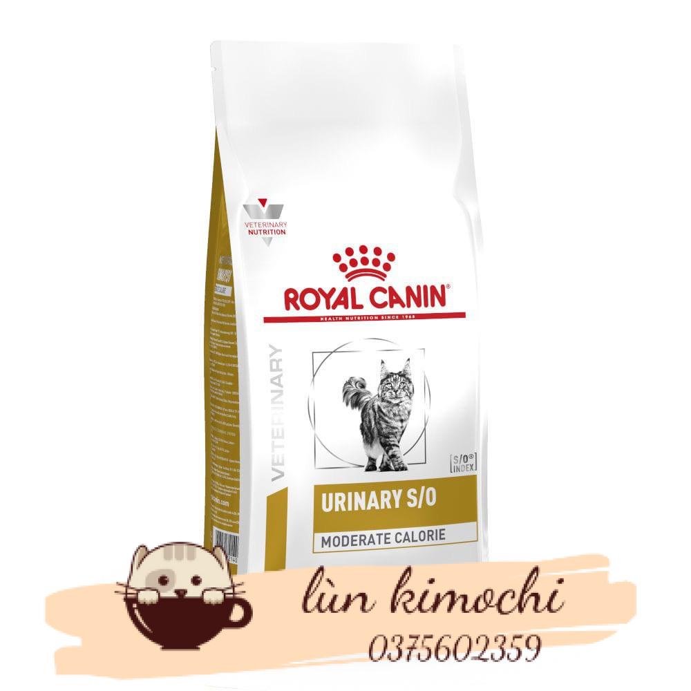 Thức ăn Royal Canin cho mèo bị sạn thận URINARY S/O gói 1.5kg