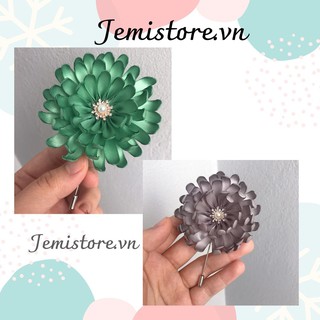 Tag Hoa Cài Áo Váy Handmade Hoa Cúc Cài Áo Dài