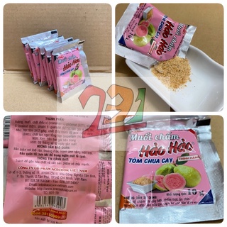 [10 Gói x 10g ] Dây Muối Chấm Hảo Hảo Tôm Chua Cay