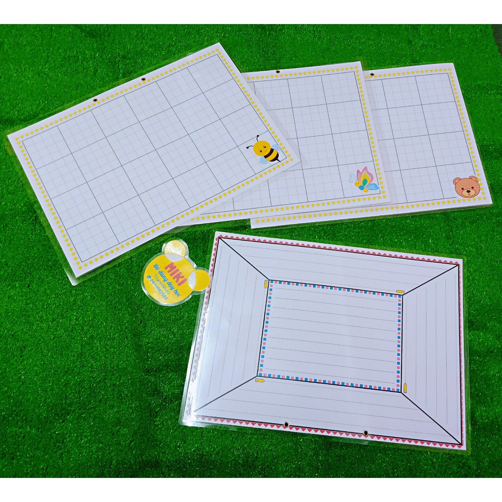 Bảng nhóm, in 2 mặt, ép plastic, mặt sau là khăn phủ bàn