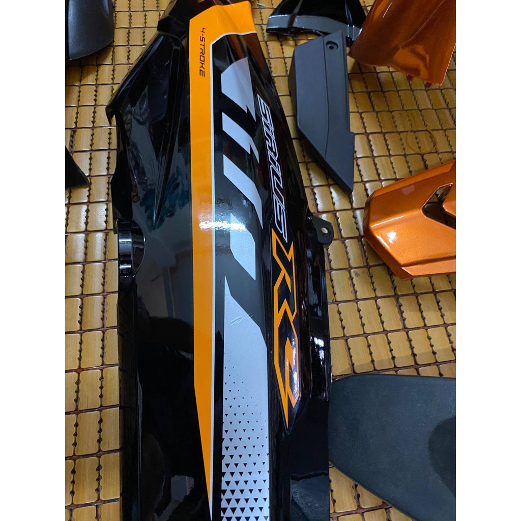 Dàn áo Sirius hàng Việt Nam loại 1 màu Cam Đen kiểu Zin