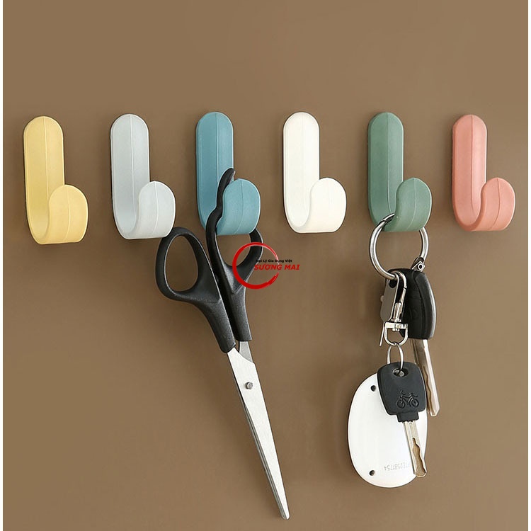 [Giá Sỉ] Móc Dán Tường Mini Chắc Chắn