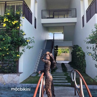 Áo choàng ren đi biển (ẢNH THẬT)