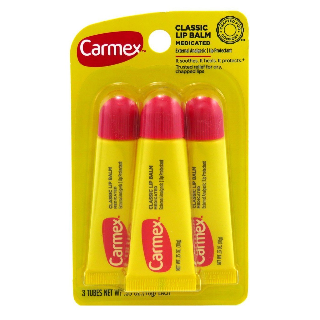 Dưỡng môi Carmex Classic lip balm medicated