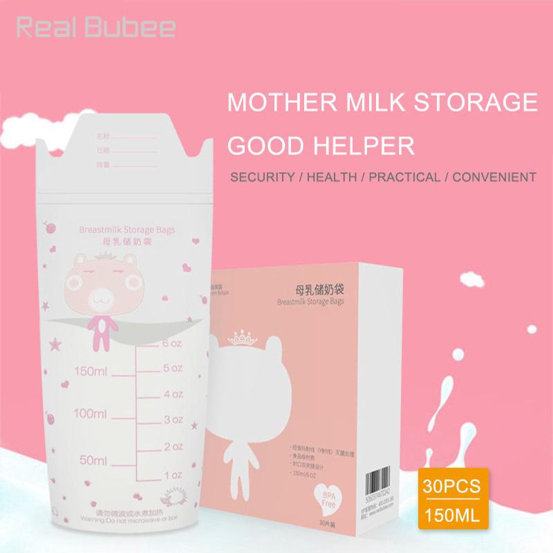 Set 30 túi đựng sữa 150ml tiện dụng