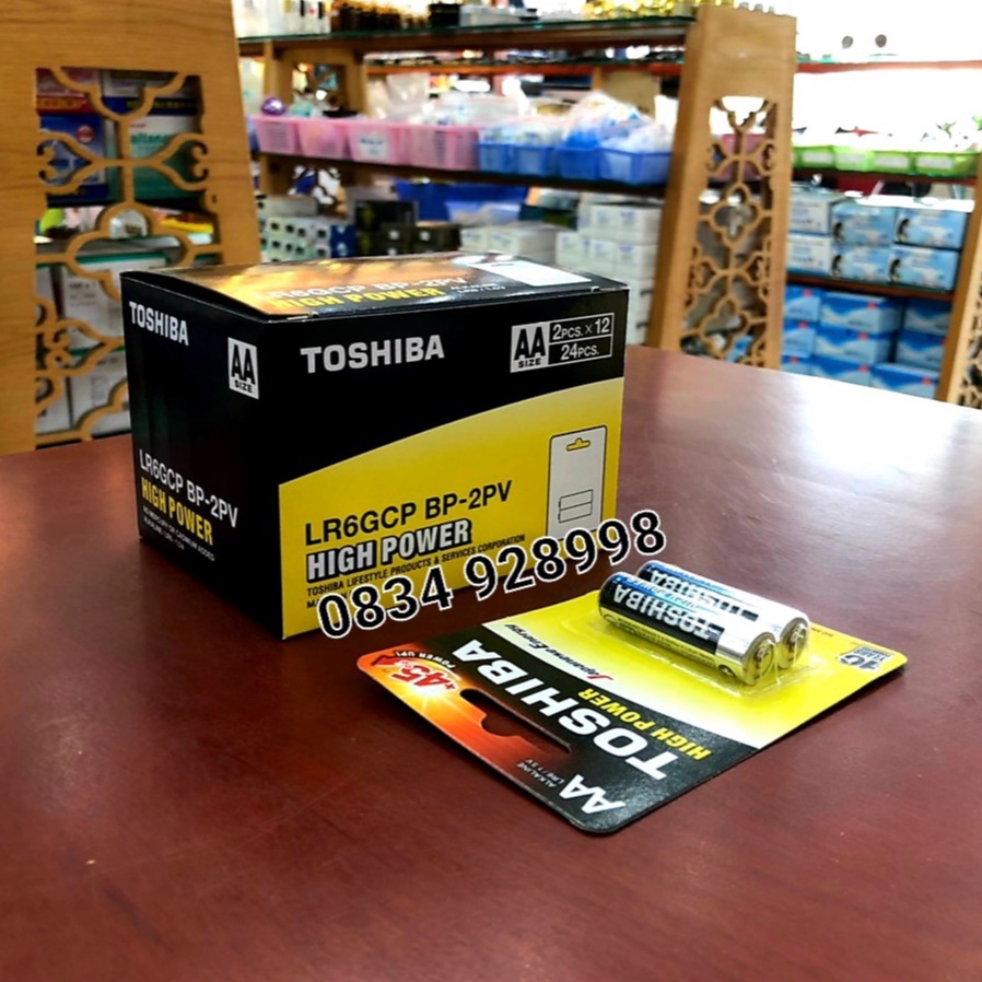 Pin Tiểu 2A , 3A : Toshiba Alkaline