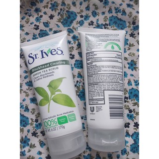 Sữa Rửa Mặt Tẩy Tế Bào Chết St. Ives trà xanh
