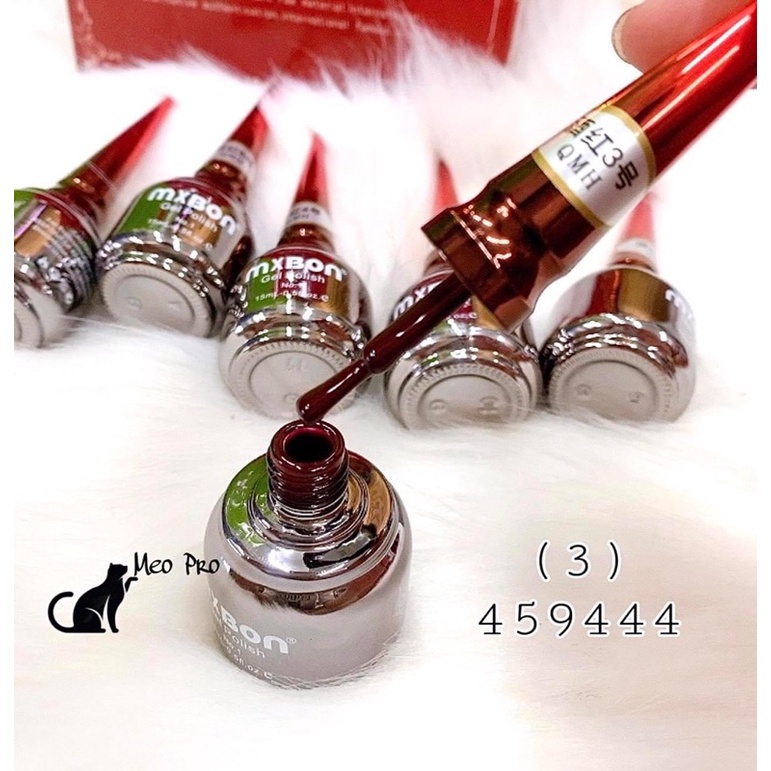 Sơn gel MxBon đỏ  hàng chính hãng