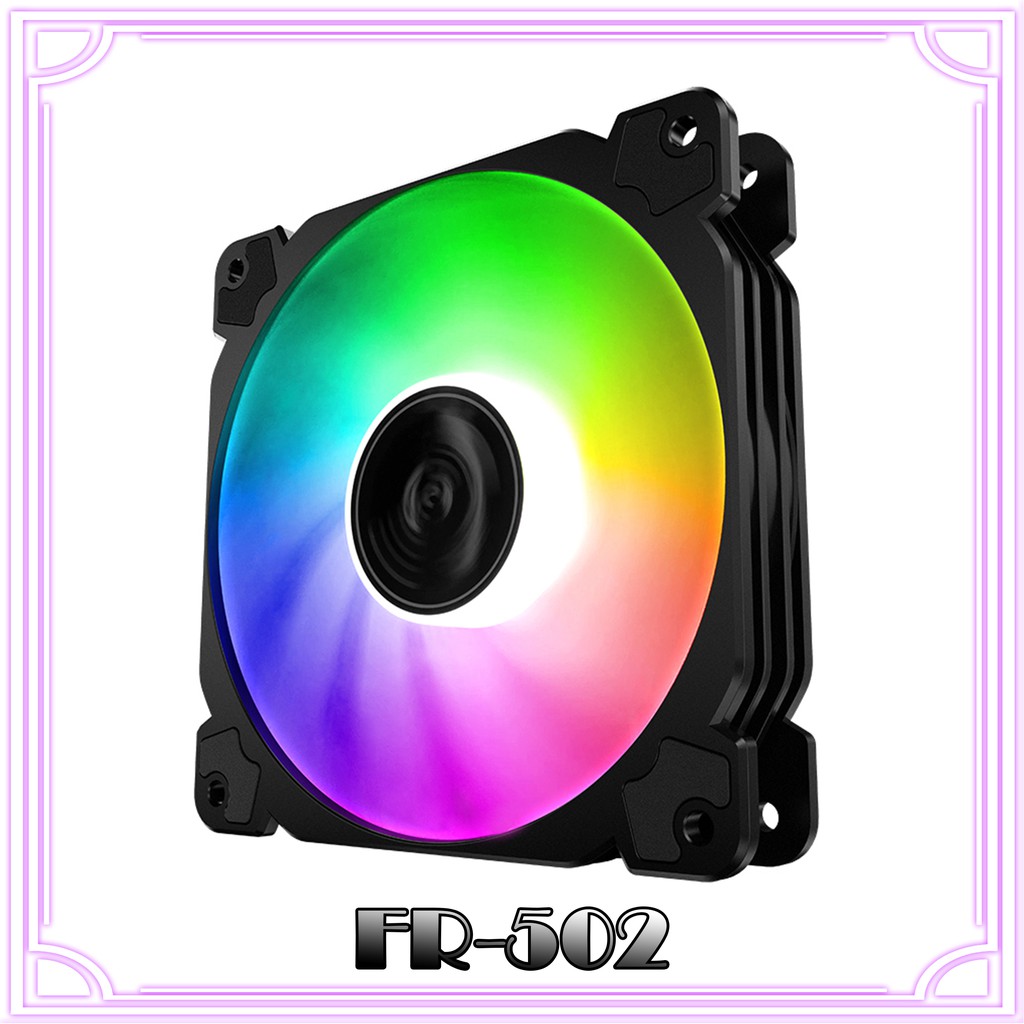 Vỏ Pc Cứng Bảo Vệ Quạt Tản Nhiệt Jonsbo Fr-502 Rgb Tự Động Thay Đổi Màu Sắc 12cm Ốp | BigBuy360 - bigbuy360.vn