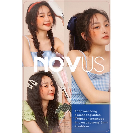 Máy kẹp sóng xù mì 13mm Novus®