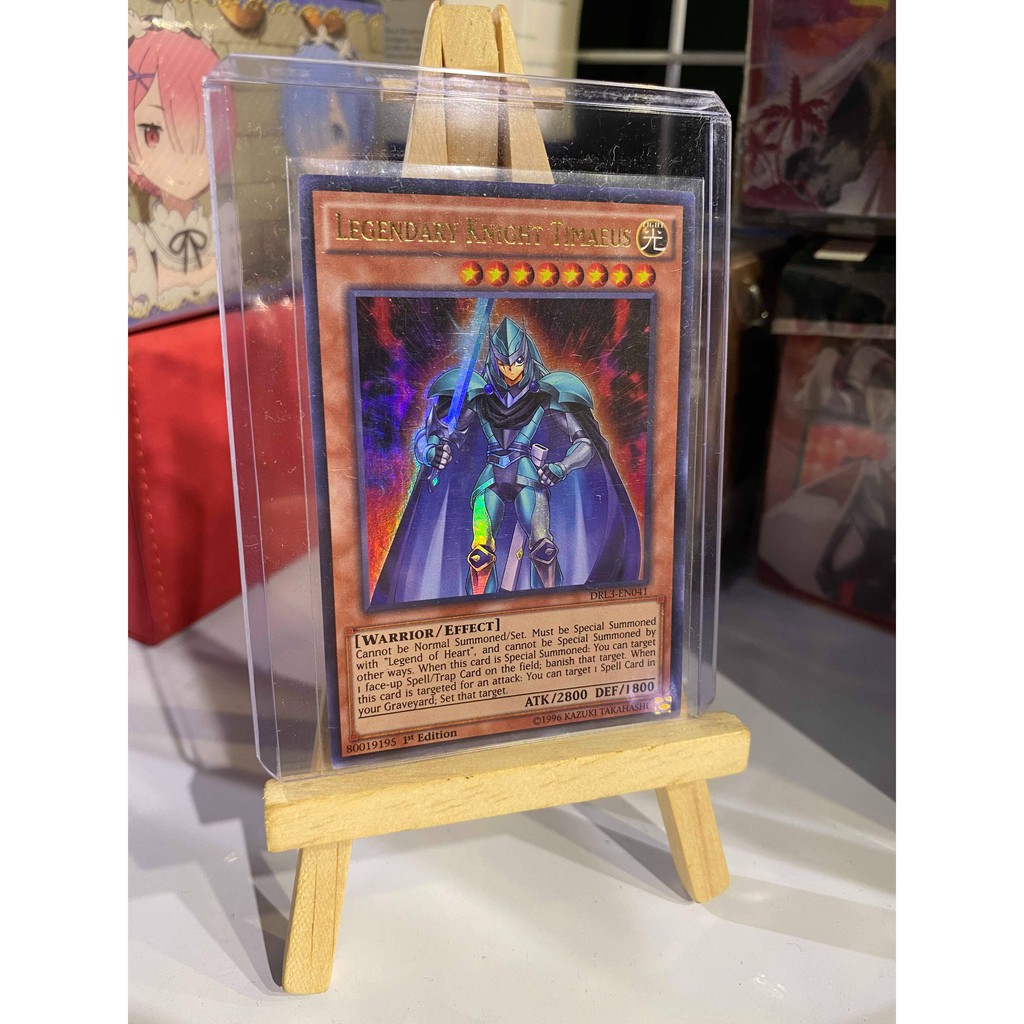 Lá bài thẻ bài Yugioh Combo Kị sĩ vận mệnh Timaeus  – Ultra Rare - Tặng bọc bài nhựa bảo quản