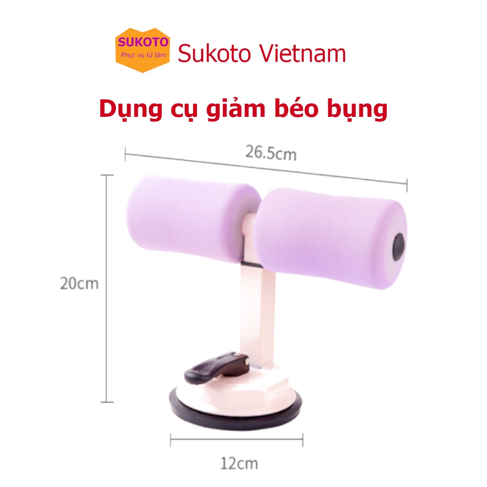 Dụng cụ giảm béo, tăng cơ, tập bụng đa năng tại nhà - Sukoto Vietnam