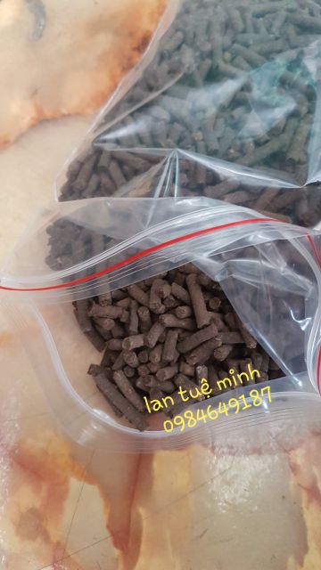 2 kg phân trùn quế dạng viên loại đẹp, lâu tan