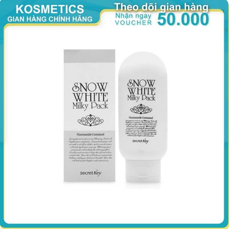 Kem tắm trắng toàn thân SECRET KEY Snow White Milky Pack 200 ml | BigBuy360 - bigbuy360.vn
