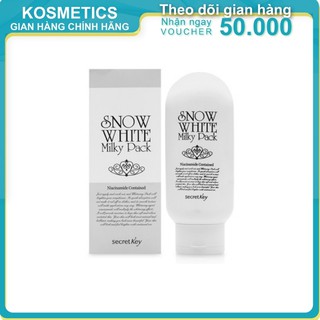 Kem tắm trắng toàn thân SECRET KEY Snow White Milky Pack 200 ml