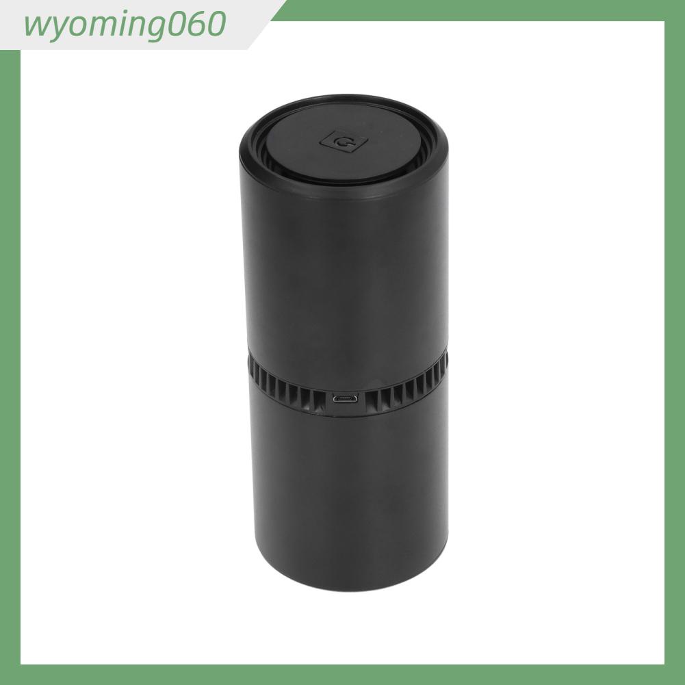 Wyoming060 Car Purifier Multi Purpose Dual USB Interface Small Portable Household Negative Ion for Home Office