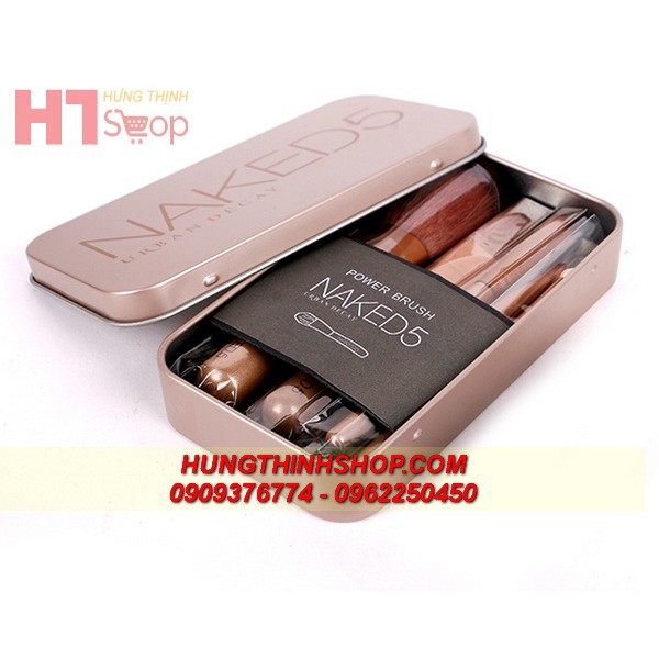BỘ CỌ TRANG ĐIỂM NAKED5 (7 CÂY)