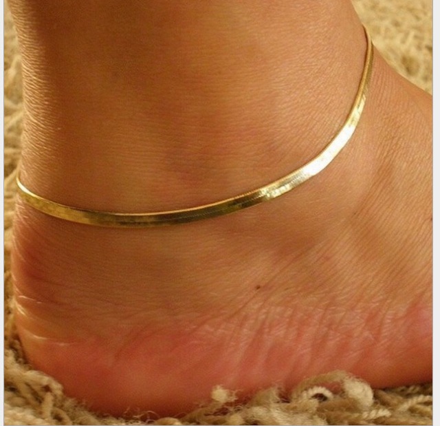 Lắc chân mạ vàng cao cấp