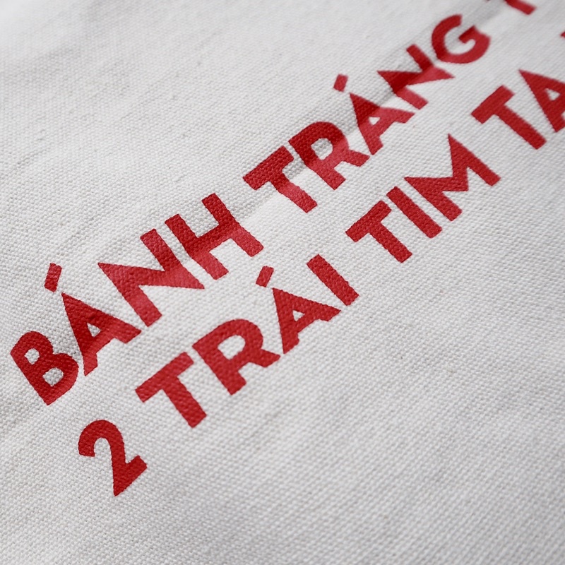 Túi tote ZOWEAR cao cấp Funchline Bánh Tráng Trộn