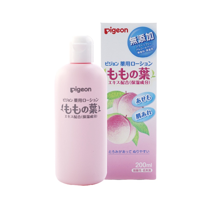 Sữa dưỡng thể Pigeon chiết xuất lá đào 200ml