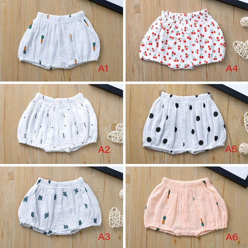 Quần short cotton thiết kế xinh xắn dành cho bé